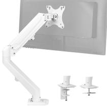 Suporte de montagem em mesa VIVO Articulating Single para 17-27" branco