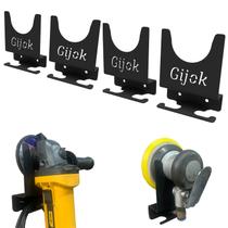 Suporte de montagem em parede de ferramentas para rebarbadora Gijok de 5 polegadas Suporte de montagem em parede de ferramentas para rebarbadora Gijok de 5 polegadas