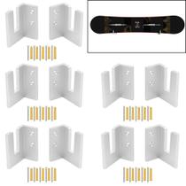 Suporte de montagem em parede para snowboard YYST - Armazena 5 pranchas de snowboard Suporte de montagem em parede para snowboard YYST - Armazena 5 pranchas de snowboard