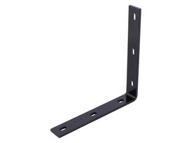 Suporte de montagem Hampton Black Steel Corner Brace 3,8x26x0,6 cm Suporte de montagem Hampton Black Steel Corner Brace 3,8x26x0,6 cm