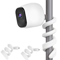 Suporte de montagem Uogw Flexible Twist para câmeras Arlo - branco Suporte de montagem Uogw Flexible Twist para câmeras Arlo - branco