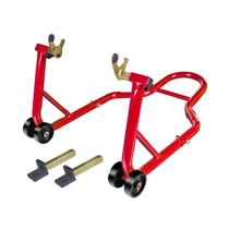 Suporte de Motocicleta Jack Boss - Dianteiro e Traseiro - Capacidade 500kg