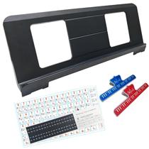 Suporte de música AzulySlec para Yamaha PSR/YPT/KB/DGX com adesivos Suporte de música AzulySlec para Yamaha PSR/YPT/KB/DGX com adesivos