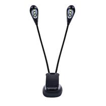 Suporte de música Light Bindpo Clip em LED com braços ajustáveis