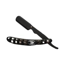 Suporte de Navalha de Barbeiro Masculino Dobrável de Metal em Aço Inoxidável (Sem Lâmina) Suporte de Navalha de Barbeiro Masculino Dobrável de Metal em Aço Inoxidável (Sem Lâmina)