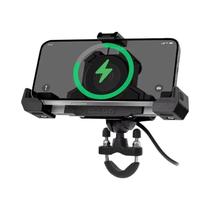 Suporte De Navegação Para Motocicleta Com Carregamento Sem Fio E Amortecimento MOTOWOLF