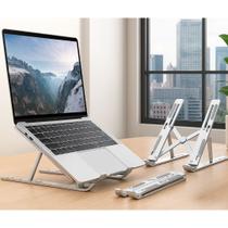 Suporte de Notebook dobrável, ergonômico e ajustável, ideal para mais praticidade no dia a dia