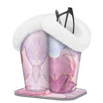 Suporte de óculos Fintie Plush Forrado com Base Magnética Dupla
