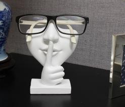 Suporte de óculos Stand JewelryNanny Artsy Face White