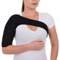 Suporte De Ombro Bilateral De Neoprene Bilateral Preto - Artipé