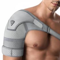 Suporte de ombro FIGHTECH para suporte de manguito rotador rasgado, cinza Suporte de ombro FIGHTECH para suporte de manguito rotador rasgado, cinza