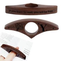 Suporte de página de livro Hatirech personalizado com iniciais Suporte de página de livro Hatirech personalizado com iniciais