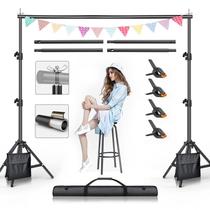 Suporte de pano de fundo BEIYANG 2,3 m x 3 m ajustável com bolsa de transporte