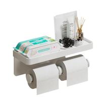 Suporte De Papel De Alumínio Montado Na Parede Sem Perfuração Para Banheiro Cozinha Rolo De Papel Suporte De Papel De Alumínio Montado Na Parede Sem Perfuração Para Banheiro Cozinha Rolo De Papel