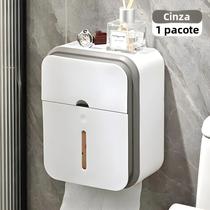 Suporte De Papel Higiênico À Prova d'Água Sem Furo Montado Na Parede Para Banheiro E Cozinha Suporte De Papel Higiênico À Prova d'Água Sem Furo Montado Na Parede Para Banheiro E Cozinha