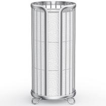Suporte de papel higiênico Bunoxea Freestanding Silver