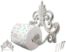 Suporte de papel higiênico Comfify Cast Iron 17x16x11 cm Antigo Suporte de papel higiênico Comfify Cast Iron 17x16x11 cm Antigo