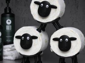 Suporte de Papel Higienico Divertido Ovelha