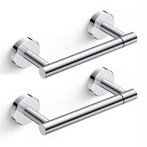 Suporte de papel higiênico FORIOUS Wall Mount em aço inoxidável, pacote com 2