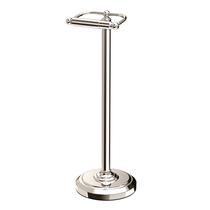 Suporte de papel higiênico independente Gatco 1436PN 56 cm de níquel polido Suporte de papel higiênico independente Gatco 1436PN 56 cm de níquel polido