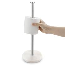 Suporte de papel higiênico KES Base de mármore em aço inoxidável 39 cm Suporte de papel higiênico KES Base de mármore em aço inoxidável 39 cm