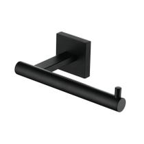 Suporte de papel higiênico KOKOSIRI em aço inoxidável preto fosco