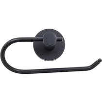 Suporte de papel Stone Harbor Hardware Zurich Matte Black Suporte de papel Stone Harbor Hardware Zurich Matte Black