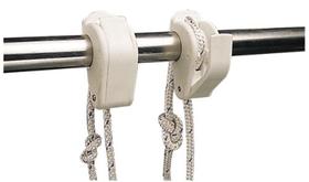 Suporte de pára-choque Rail Mount Loop Sea Dog White Suporte de pára-choque Rail Mount Loop Sea Dog White