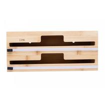 Suporte de Parede 2 em 1 para Papel Alumínio e Papel Filme 220227 - Lyor Suporte de Parede 2 em 1 para Papel Alumínio e Papel Filme 220227 - Lyor