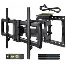 Suporte de parede articulado para TV AX WABER com energia, para TVs de 32" a 85" Suporte de parede articulado para TV AX WABER com energia, para TVs de 32" a 85"