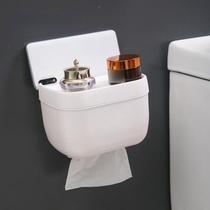 Suporte De Parede Banheiro/Caixa Organizadora Com Papel Higiênico/Sem Furar pronta entrega COR:Branco Suporte De Parede Banheiro/Caixa Organizadora Com Papel Higiênico/Sem Furar pronta entrega COR:Branco