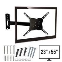 Suporte De Parede Biarticulado Para Tv E Monitor 23 A 55 Polegadas Mxt Universal com Parafusos