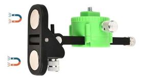 Suporte De Parede C/ Íma Para Nível Laser + Chapa + Adapador