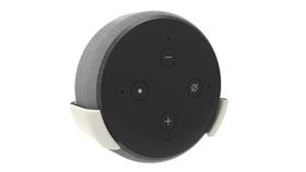 Suporte De Parede Compatível Amazon Alexa 3ªger - Echo Dot + Parafusos