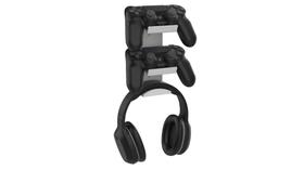 Suporte De Parede Compatível com Controles E Headset De Xbox Ps4 Ps3