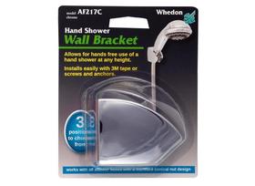 Suporte de parede cromado Showerhead Whedon AF217C de 3 posições