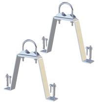 Suporte de parede de antena MOOKEERF 2 PCS para postes de 2,54-5,08 cm