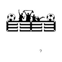 Suporte De Parede Elegante Para Medalhas De Ferro, Futebol, Corrida, Ginástica, Competição De