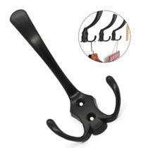 Suporte De Parede Em Liga De Zinco Com Gancho Triangular Para Casacos E Roupas - Ideal Para Corredor Suporte De Parede Em Liga De Zinco Com Gancho Triangular Para Casacos E Roupas - Ideal Para Corredor