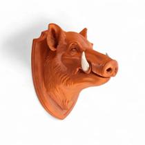 Suporte de Parede Javali Impressão 3D Decorativa Suporte de Parede Javali Impressão 3D Decorativa