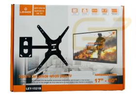 Suporte de Parede Ley-1519B para TV/Monitor 17" a 32" Fixo e Resistente Suporte de Parede Ley-1519B para TV/Monitor 17" a 32" Fixo e Resistente
