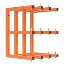 Suporte de parede Lumber Rack Acools, pacote com 4 unidades, capacidade de 1320 libras Suporte de parede Lumber Rack Acools, pacote com 4 unidades, capacidade de 1320 libras