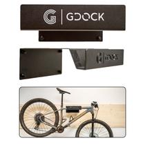 Suporte De Parede Minimalista Para Bicicleta Bike Speed Mtb Horizontal Forrado Com Proteção Macia Suporte De Parede Minimalista Para Bicicleta Bike Speed Mtb Horizontal Forrado Com Proteção Macia