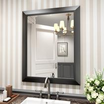 Suporte de parede Mirror Amorho Black Bathroom 60x75cm Suporte de parede Mirror Amorho Black Bathroom 60x75cm
