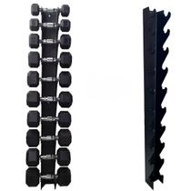 Suporte de Parede para 10 Halteres + Halter 1 a 10kg (Unidade) Suporte de Parede para 10 Halteres + Halter 1 a 10kg (Unidade)