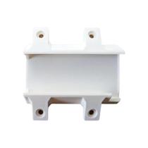Suporte de parede para adaptador StarLink Ethernet Branco - PONTO DO NERD Suporte de parede para adaptador StarLink Ethernet Branco - PONTO DO NERD