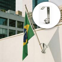 Suporte De Parede Para Bandeiras Em Alumínio