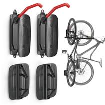 Suporte de parede para bicicleta MonteK Swivel, pacote com 2 unidades, suporte para bicicletas de garagem, 30 kg