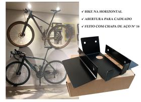 Suporte De Parede Para Bike Bicicleta Horizontal Pendurada - DESTAK