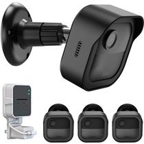 Suporte de parede para Blink Outdoor 4 (4ª geração) e Blink Outdoor (3ª geração), pacote com 3 caixas protetoras à prova de intempéries e suporte ajustável em 360 graus com suporte para módulo de sincronização 2 (câmera Blink não incluída, preta) Suporte de parede para Blink Outdoor 4 (4ª geração) e Blink Outdoor (3ª geração), pacote com 3 caixas protetoras à prova de intempéries e suporte ajustável em 360 graus com suporte para módulo de sincronização 2 (câmera Blink não incluída, preta)